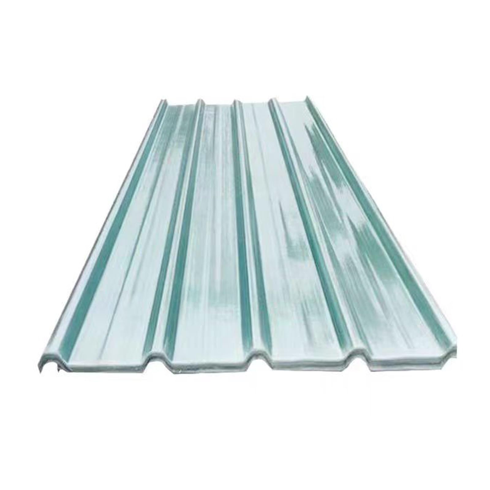 Lámina para techos con protección UV, lámina de placa de iluminación natural FRP de 1,5 mm, lámina corrugada para revestimiento de techo, láminas para paredes, 1/3/4/5/8/11 piezas, paneles a