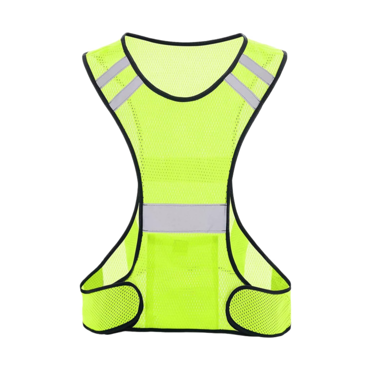 Women Mens Reflective Running Vest High Visibility Safety Mesh Vest for Night Running Cycling Walking Breathable Adjustable Hi Vis Reflective Gear โ image 1