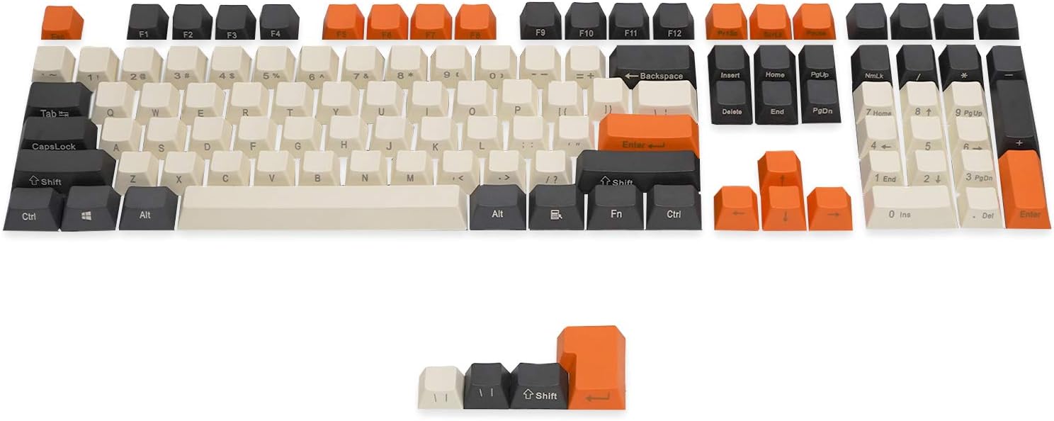 Buy Rk Royal Kludge 115 Carbon Pbt Side Front Printed Keycaps Semi Profile Thick Ansi Iso Layout Non Backlit Keycap Set For Mx Switches Mechanical Keyboard Online In Hungary B097xx5g