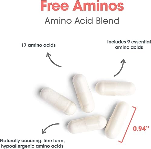 Miniatura 5 de Allergy Research Group Free Aminos 100 Tapas Vegetales