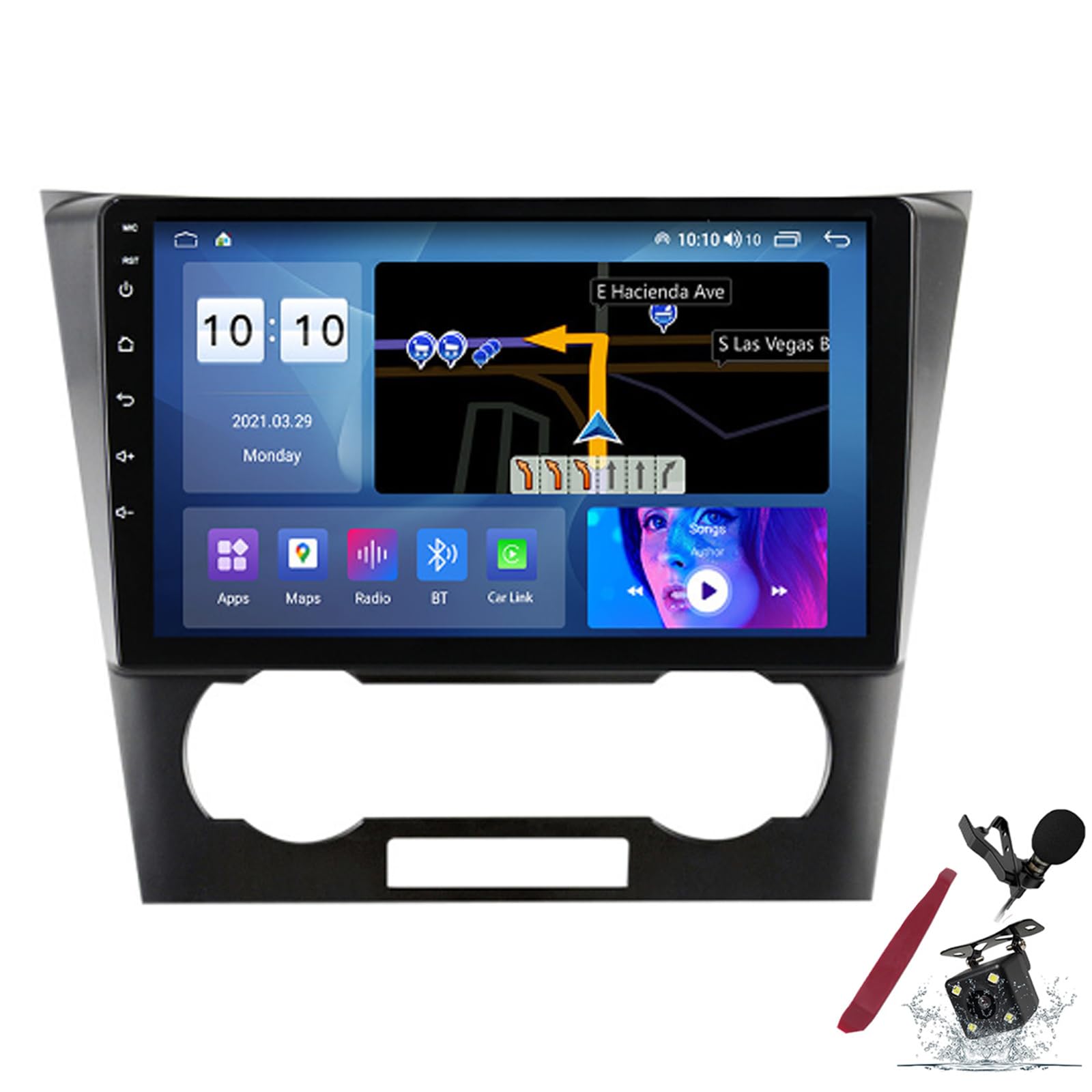 Autoradio GPS Chevrolet Epica connecté pour des voyages fluides en CarPlay