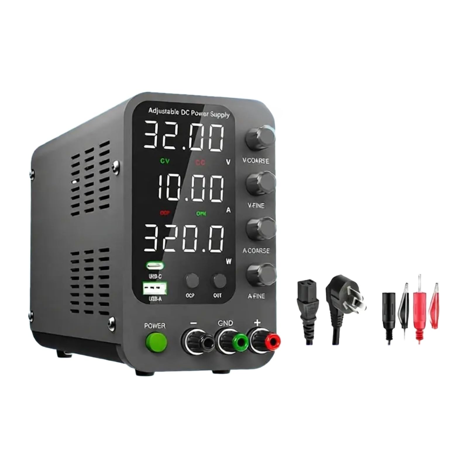 DC Fuente de alimentación 30~120V Voltaje entrada dual 220V/110V(30V 10A 220V AU Plug)