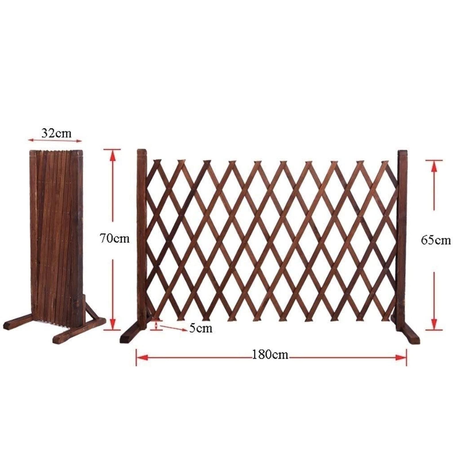 Traliccio In Legno Espandibile A V – 140x70 Cm, Per Piante Rampicanti E Recinzione, Naturale - Foto 3
