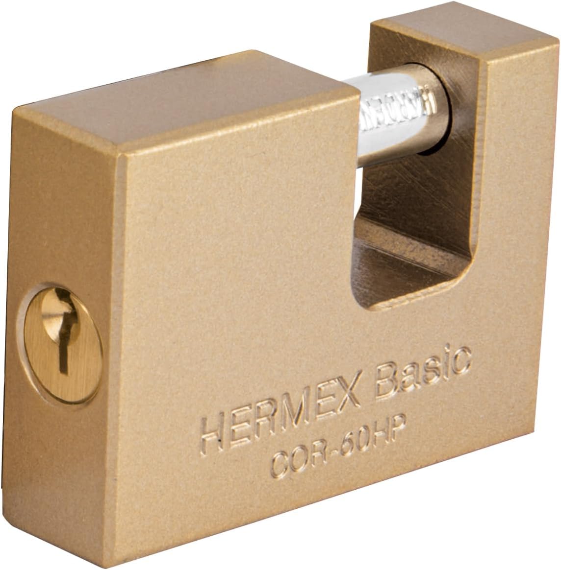 Hermex Basic COR-60HP, Candado antipalanca, cuerpo de hierro de 60mm ...