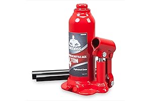 Gato hidráulicos 4 Toneladas para Vehículos, Gato Hidráulico para Automóviles, Capacidad de...