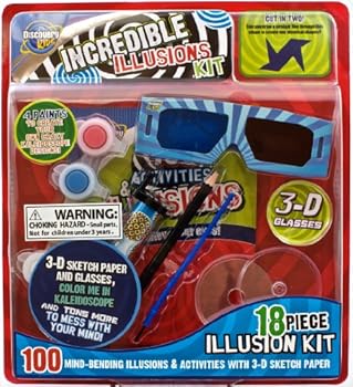 Paperback Incredible Illusions (Discovery Kids) (Discovery Blister Pk) Book