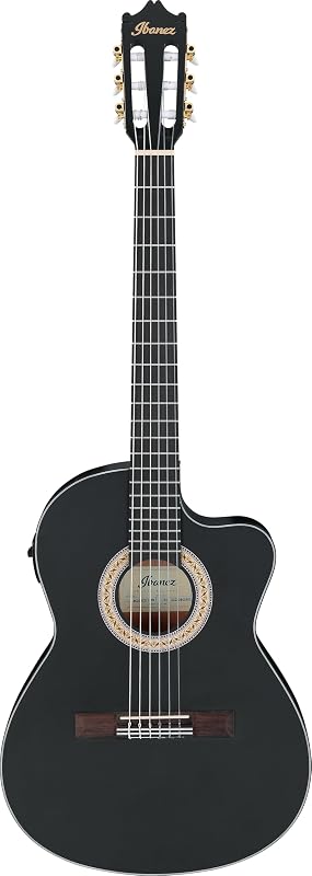 GA5MHTCE Acoustic-electric Nylon-string Guitar - Black