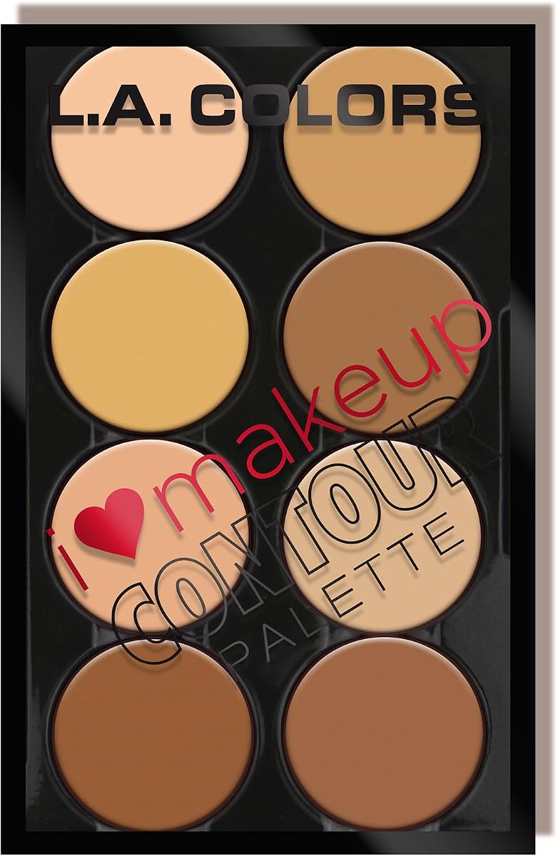 L.A. COLORS I Heart Makeup Contour Palette C30352