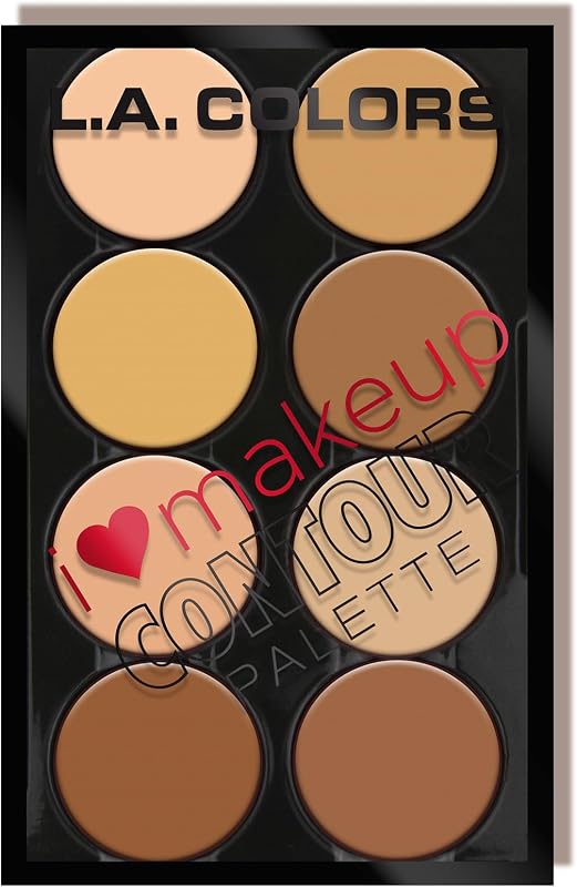 L.A. COLORS I Heart Makeup Contour Palette C30352