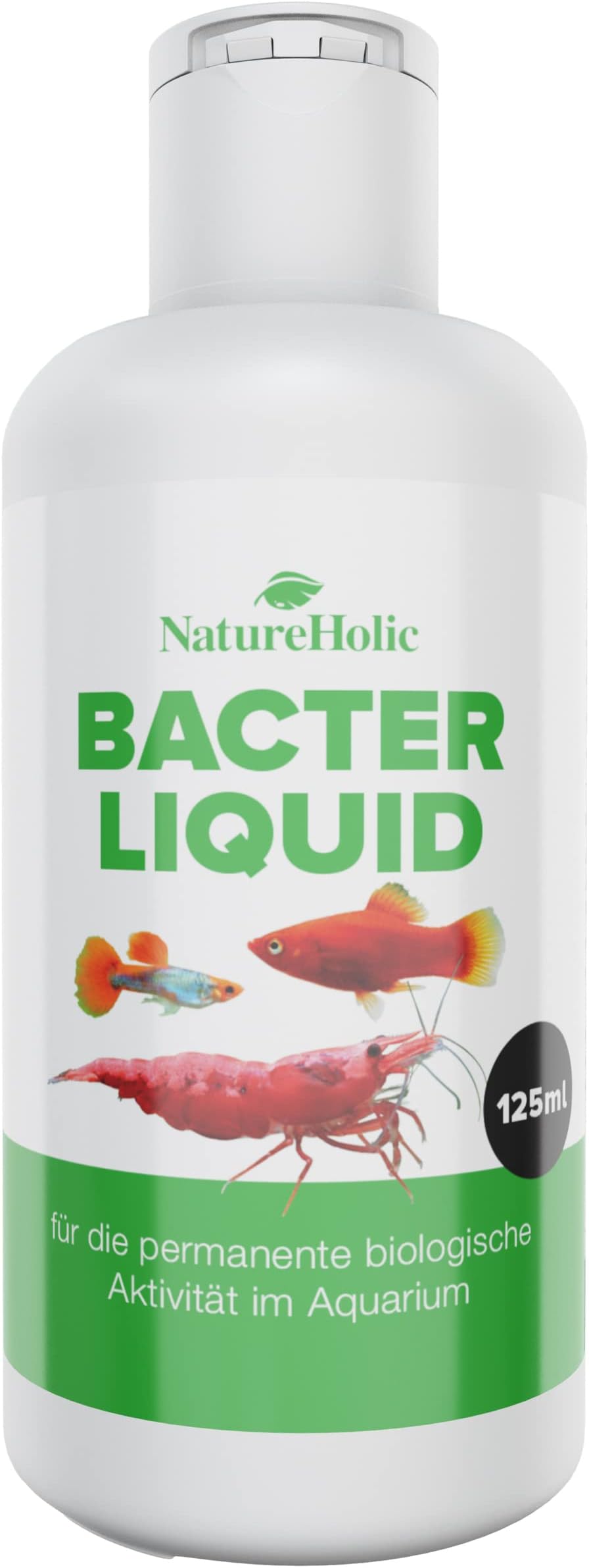 NatureHolic - Crusta Bacter Liquid - Water Conditioner - Microorganisms Booster Your Shrimp Aquarium / Starter Bacteria - 125 ml