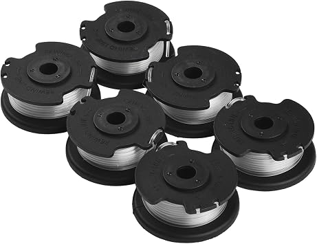 Trimmer Spool for Hyper Tough 20V Max 6 Pack 0.065 Inch x 16.4 Ft Pre Wound String Trimmer Yard Tools