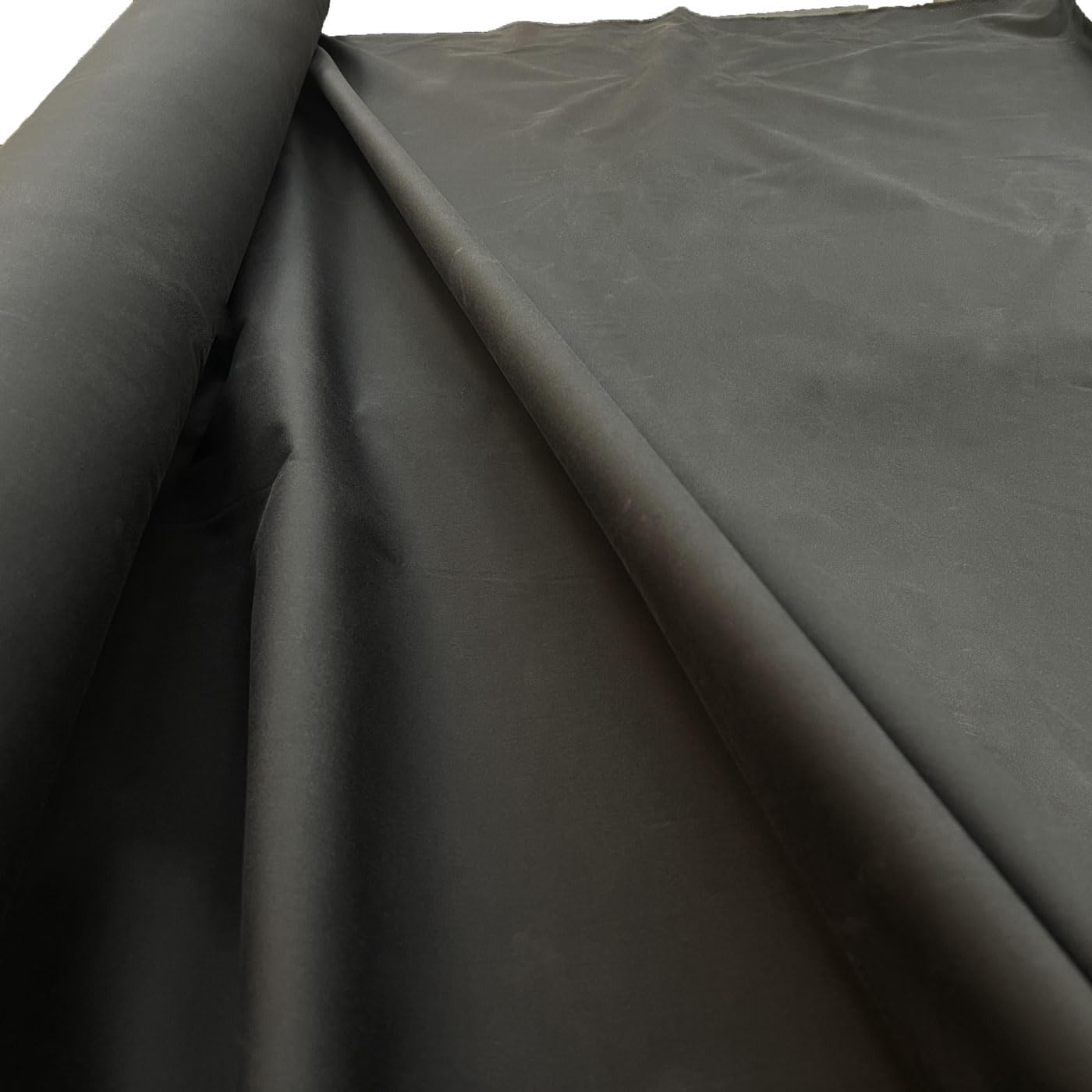 Tela Di Cotone Cerato Tessuto Rosso Marino W/P Oilskin Outdoor Giacca - Foto 4