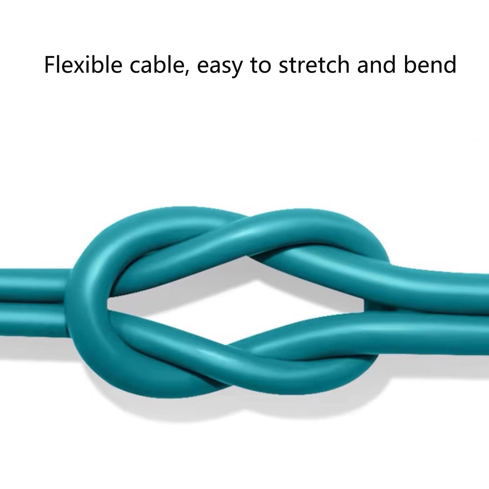 Câble Ethernet M12 8 broches vers RJ45 industriel, M12 8 broches X code mâle vers RJ45 femelle, câble câblé haute flexibilité Cat6 blindé pour application d'automatisation 1 m
