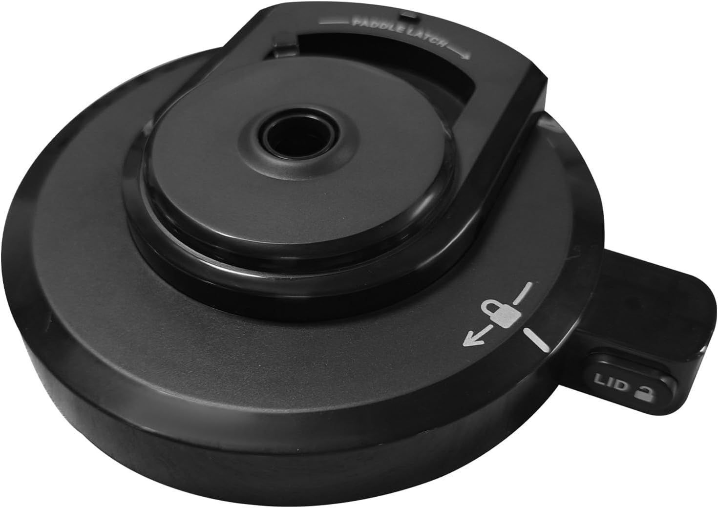 For Ninja Ice Cream Maker Outer Bowl Lid Compatible with Ninja NC299AMZ/NC301/NC300/NC201/NC101 Series,Replacement ninja blender top replacement lid (NO Paddle)