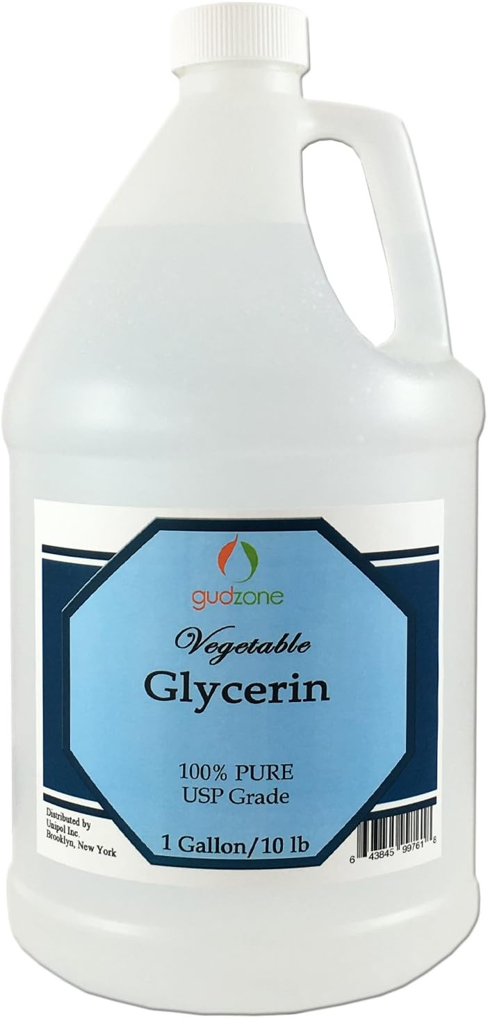 Vegetable Glycerin 1 Gallon, Pure USP Grade, Weight 10 lb
