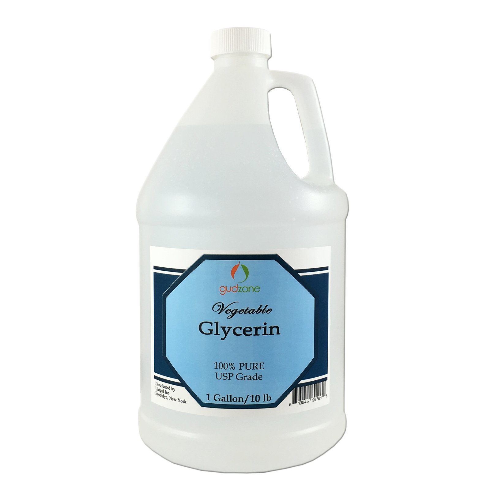 Vegetable Glycerin 1 Gallon, Pure USP Grade, Weight 10 lb