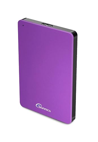#77 — Sonnics 320GB Purple External Portable Hard drive USB 3.0 Co...