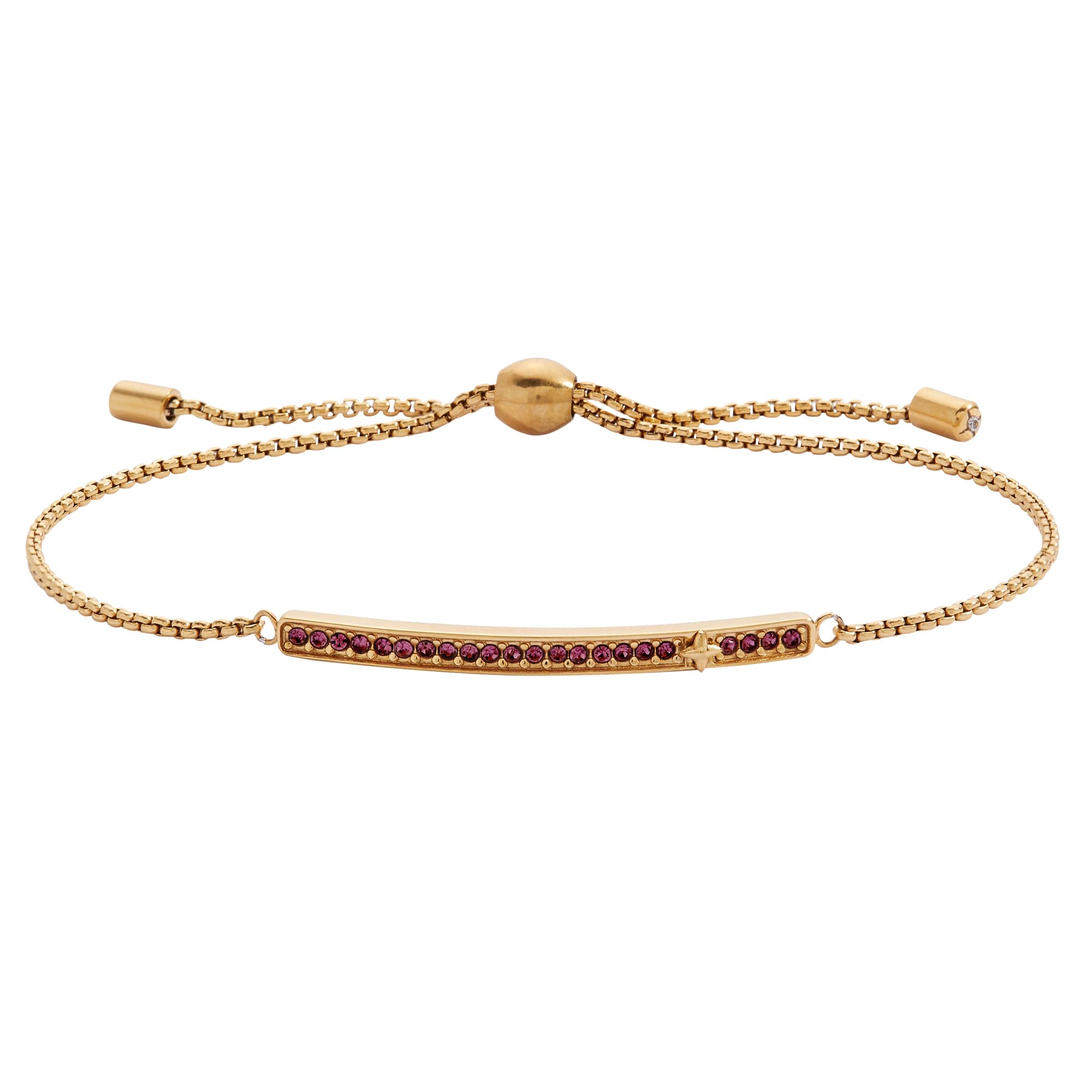 Alex and Ani Pave Bolo Birthstone Bracelet - Stainless Steel Gold/Silver, Perfect for Stacking, Adjustable Birthstone Bracelet for Women, Ideal Gift Jewelry
