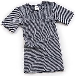 HERMKO Kinder Thermo-Shirt Marine Ringel Größe 92