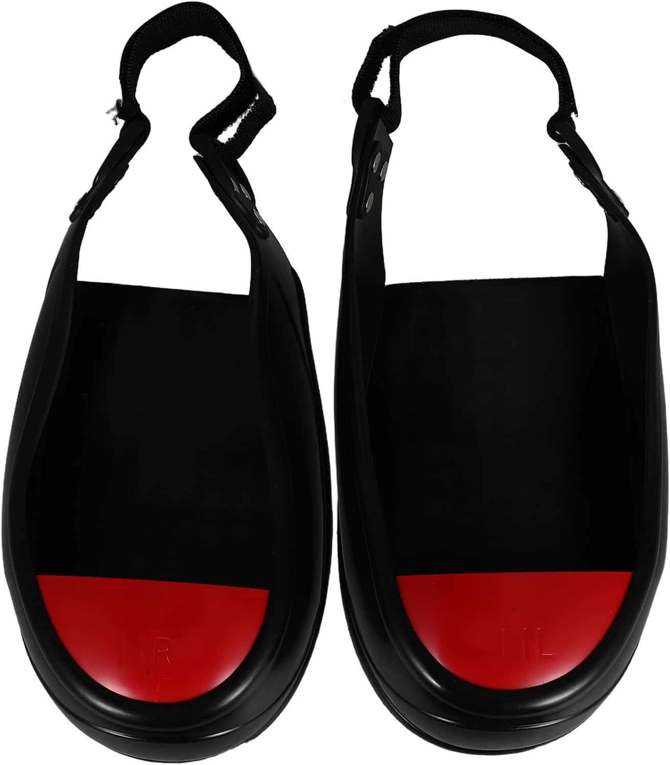 Zerodeko Steel Toe Safety Shoe Covers with Non-slip Rubber Sole and Metatarsal Guard, Protective Boot Guards for Work Boots in Construction and Industrial Use, 2pcs