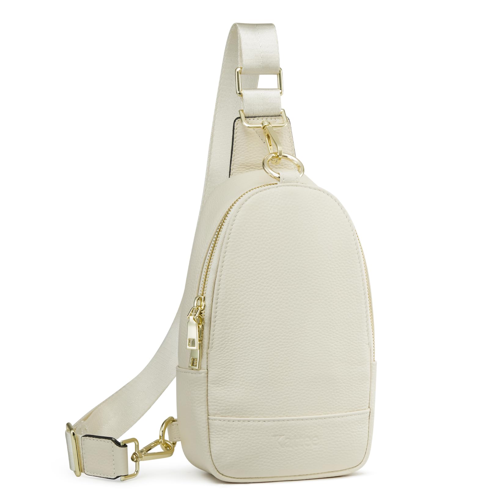 Kattee Leather Sling Bag with RFID Blocking