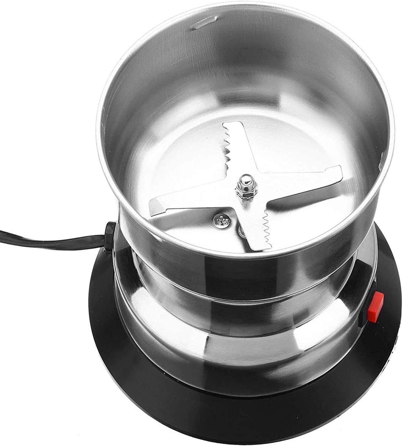 Molinillo Café Oficina Molinillo De Café Eléctrico Cocina Cereales Nueces Frijoles Especias Granos Rectificadora Casero Vintage Moledor de Cafe