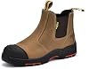 S3 Work Boots Men & Women M-8025NB Safety Shoes Men & Women High Waterproof & Breathable Leather Lightweight & Comfortable Insoles S1P Composite Seat & Anti-Penetration Plate