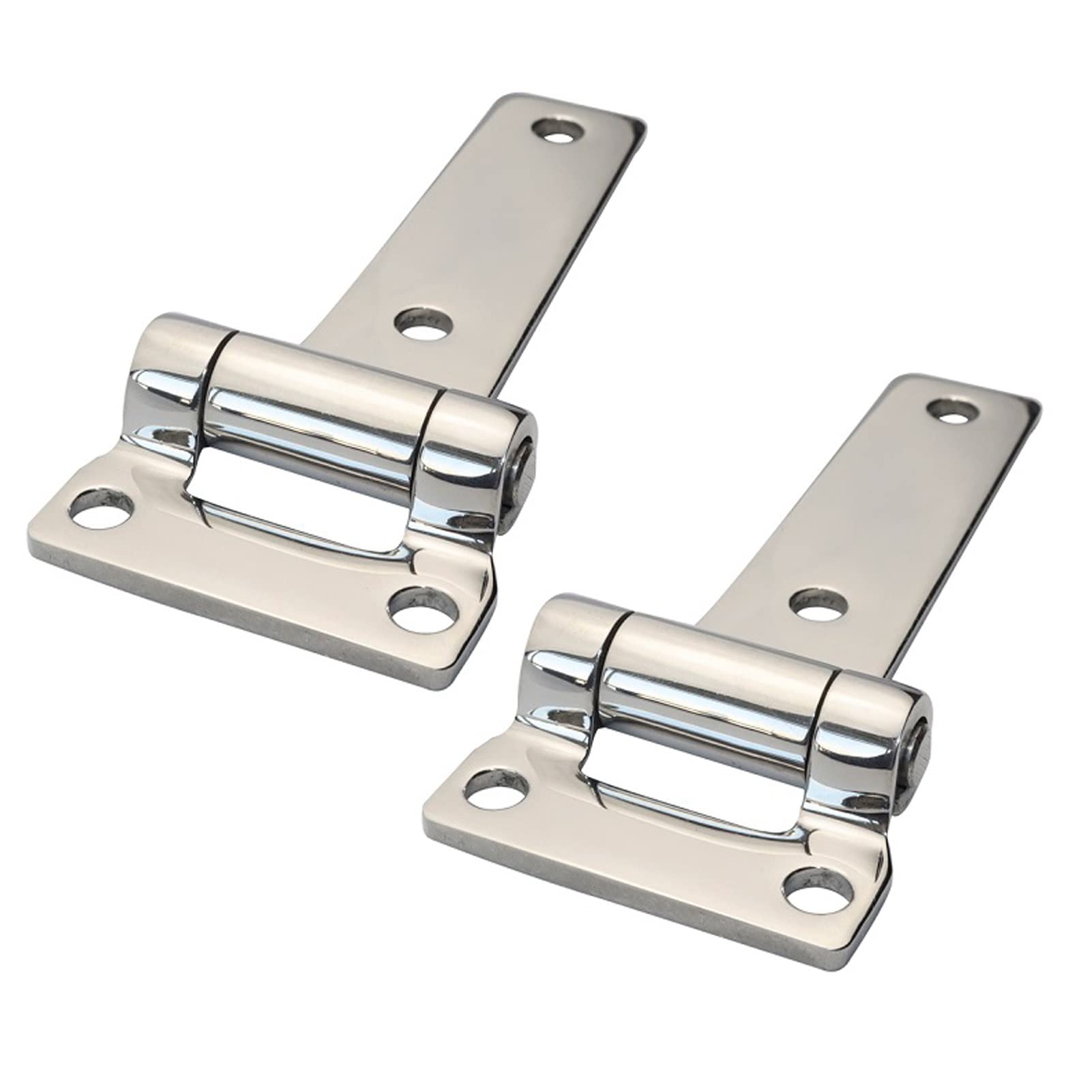 Shundeed One Color 2Pcs 304 Stainless Steel 135Mm T Hinge ，Heavy Duty Marine Boat Yachts Hardware Stainless Steel Door Hinges For Container