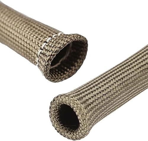 Miniatura 7 de Protector térmico y funda de alambre de bujía de titanio, protección de alta temperatura de 2500 F, paquete de 8