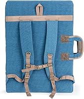 Vista 20 de TRANSON Art Portfolio Case Artist Mochila Bolsa de lona grande 26" x 19.5