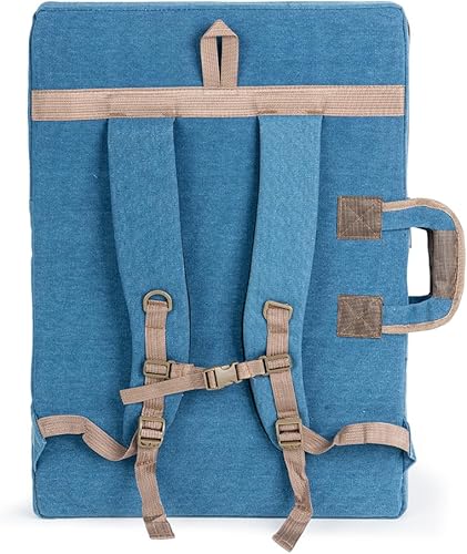 Miniatura 5 de TRANSON Art Portfolio Case Artist Mochila Bolsa de lona grande 26" x 19.5"