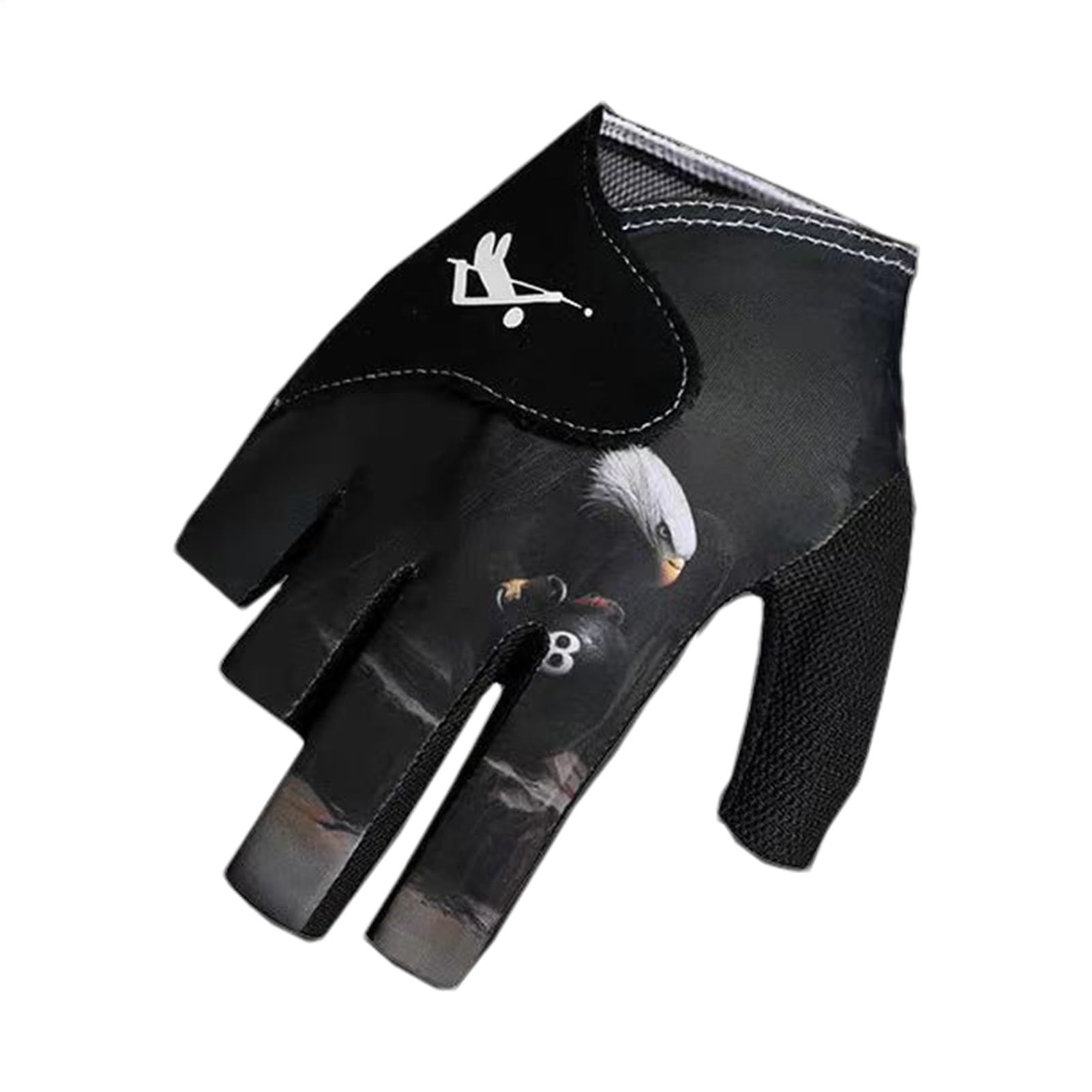 Pool Glove - Nylon 8 Ball Cue Gloves For Men Ladies | Handwear Billiard Accessories Fits - Elastic Hand Protection For Adults Women Male To Smooth Shots Comfort And Grip Control