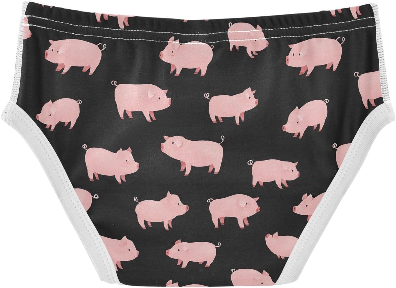 visesunny Anime Pink Pig Potty Training Underwear Boys Toddler Cotton Soft Brief Size 2T-8Y for Kids 2-8Y