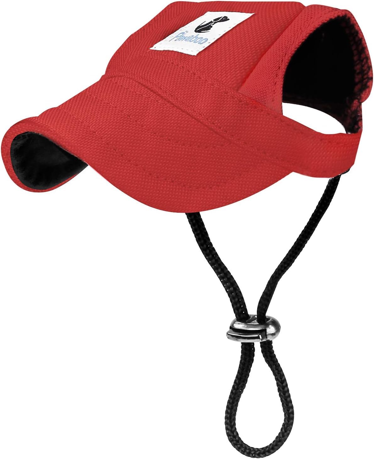 Pawaboo Dog Baseball Cap, Adjustable Dog Outdoor Sport Sun Protection Baseball Hat Cap Visor Sunbonnet Outfit with Ear Hol...