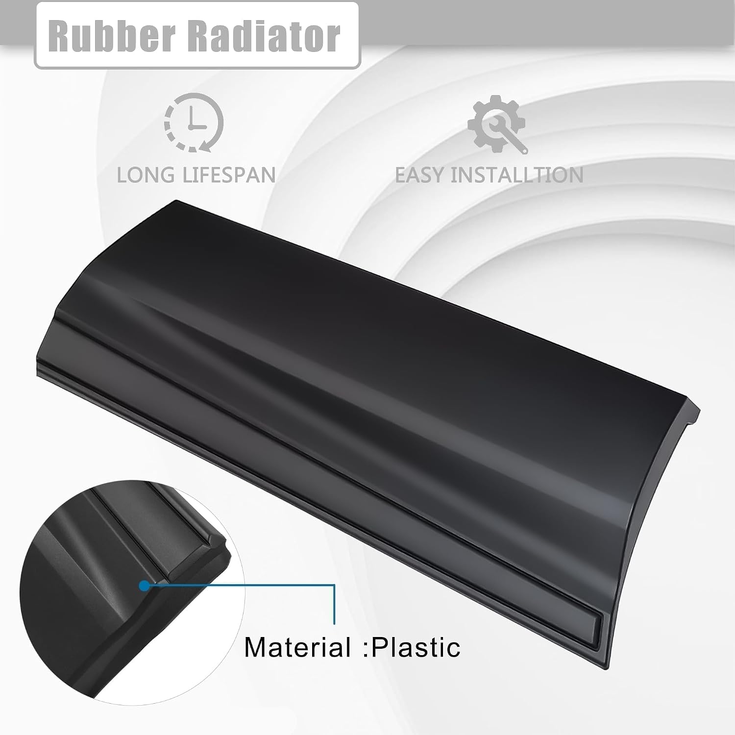 Rear Right Door Lower Molding Door Garnish Without Chrome Trim Fit for Honda CR-V 2017 2018 2019 2020 2021 2022 Replaces 75313-TLC-A01 75313TLCA01 HO1505110 75124