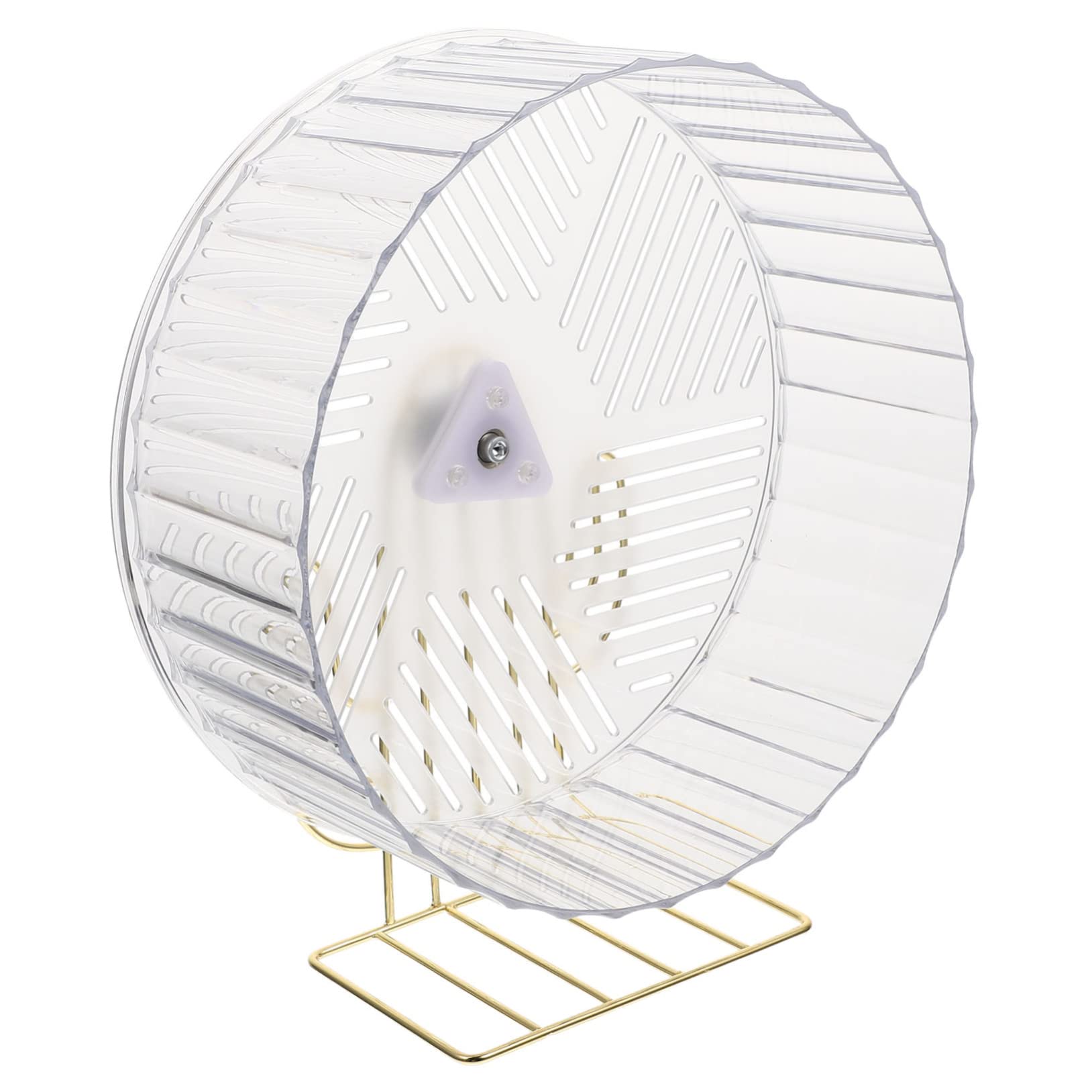 INOOMP Roue d'exercice pour Chinchilla Support, Base Stable en Plastique et Alliage, Jouet Adorable pour Cage, pour Animaux de Sport