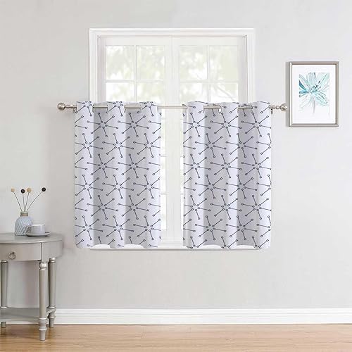 Sunroom Curtains Light Color Geometry Lattice Line Modern Door Soundproofing Blanket Cortinas para Ventanas De Cuarto 63Inch Width by 63Inch