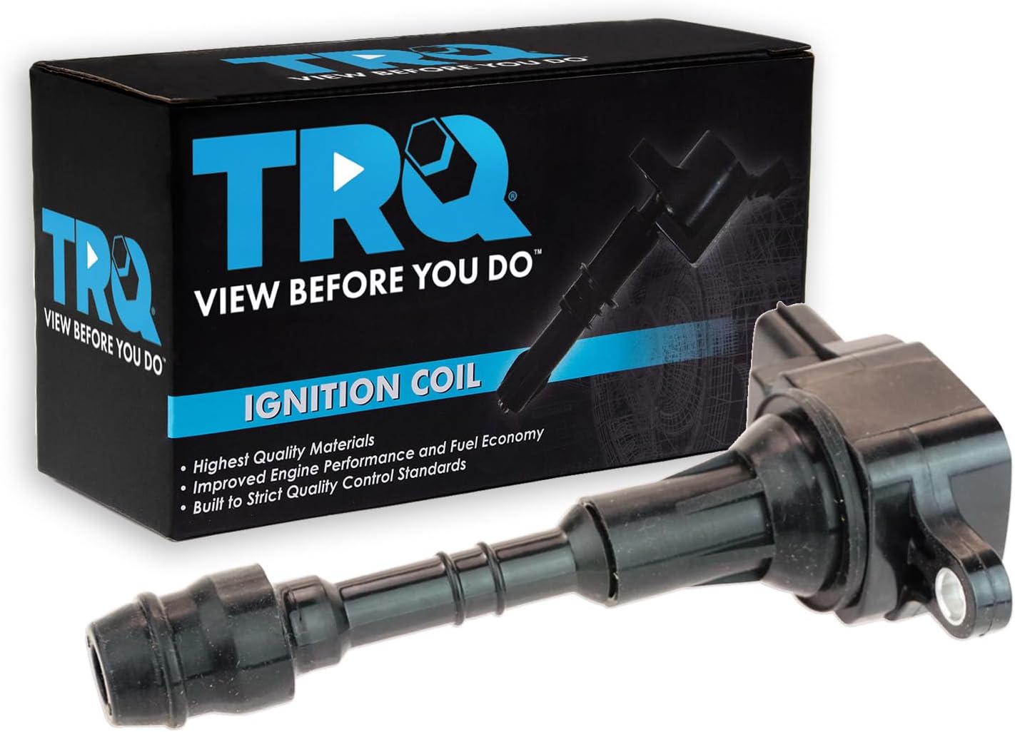 TRQ Ignition Coil Compatible with 2004-2006 INFINITI QX56 2005-2006 Nissan Armada 2004 Pathfinder Armada 2004-2007 TITAN