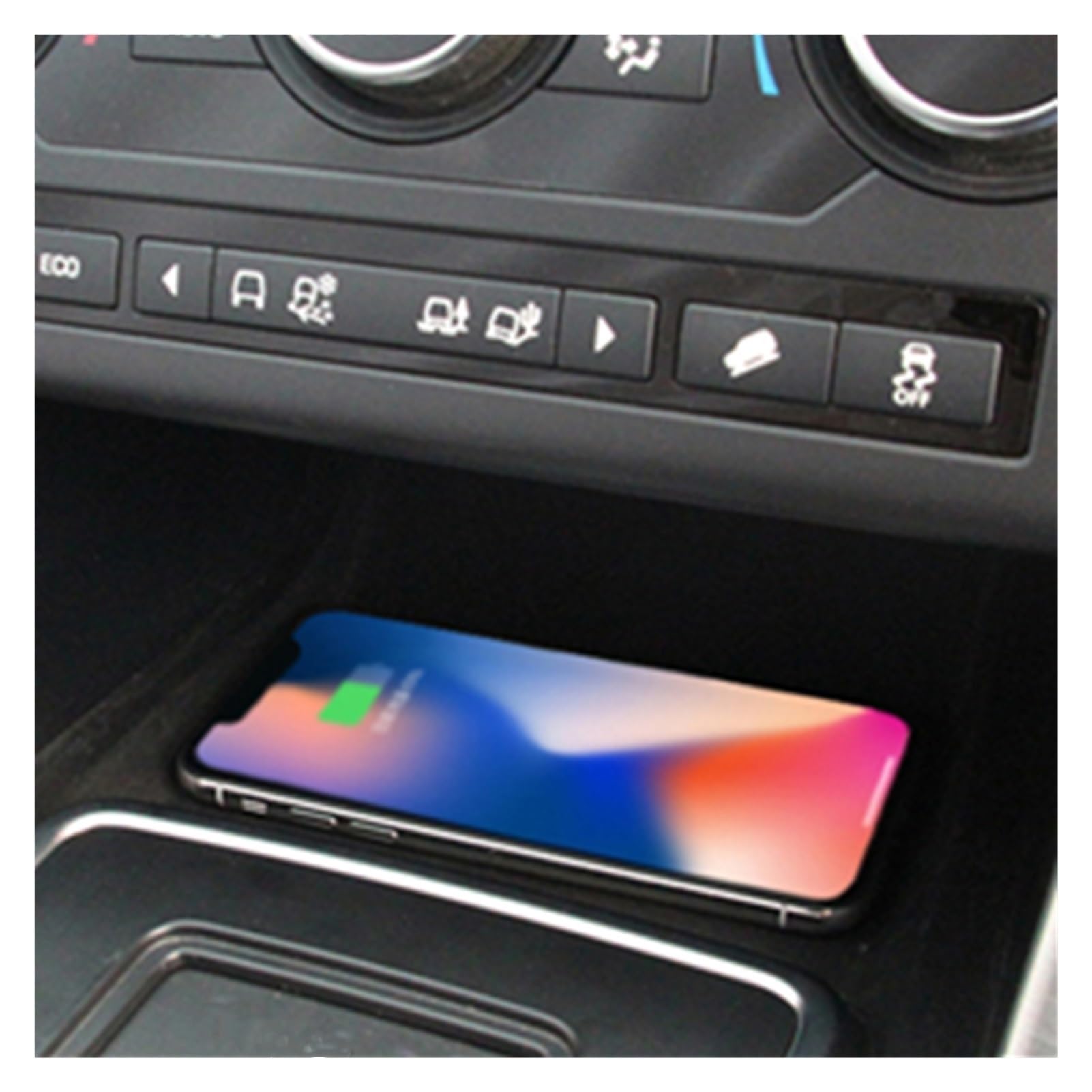 Bezprzewodowa ładowarka samochodowa 15w szybka ładowarka płytka ładująca Pad uchwyt na telefon, dla Range Rover, dla Discovery Sport 2015 2015 2017 2018 2019 Panel płyty ładującej