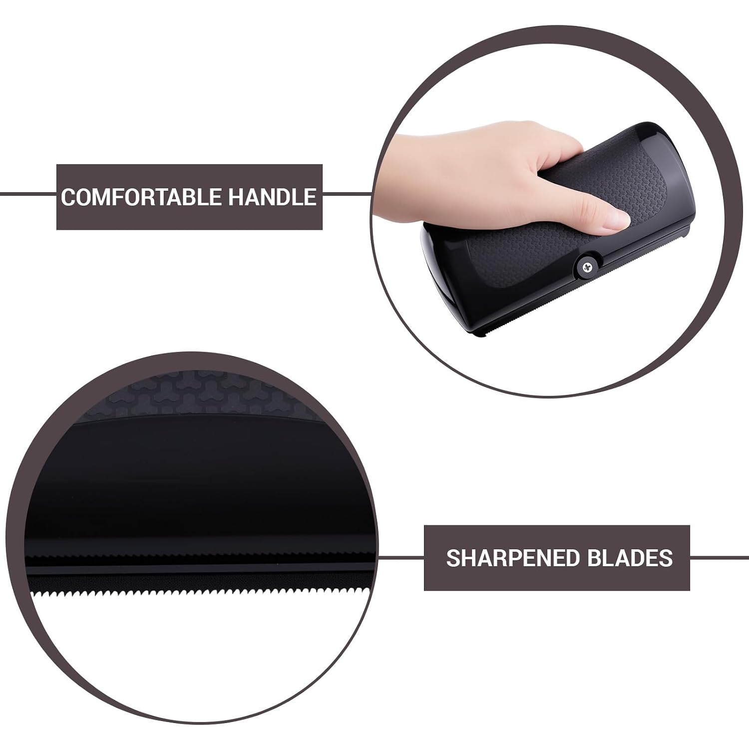 Deshedding Dog Brush, Pet Grooming Comb for Loose Fur Removal, Undercoat Shedding Tool for Dogs, Cats, and Rabbits, Ergonomic Non-Slip Handle, Easy to Clean
