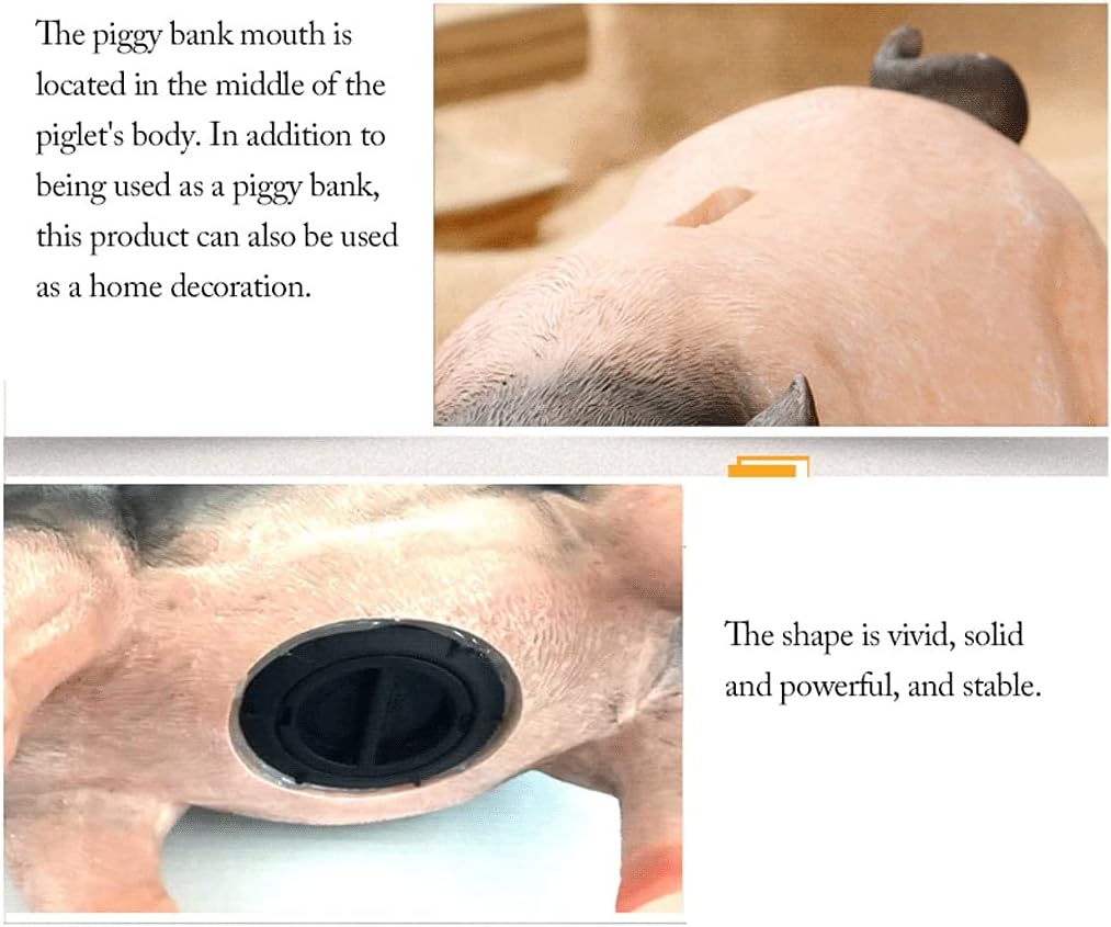 貯金箱、貯蓄コイン銀行、子供のための貯金箱貯金箱クリエイティブシミュレーション樹脂豚コイン貯金箱誕生日ギフトおもちゃかわいい動物貯金 楽天市場】【2点セット】貯金箱  ぶた 豚の貯金箱 かわいい 小 中 大 3サイズ インテリア おしゃれ 動物 こども 子ども 500円 ...