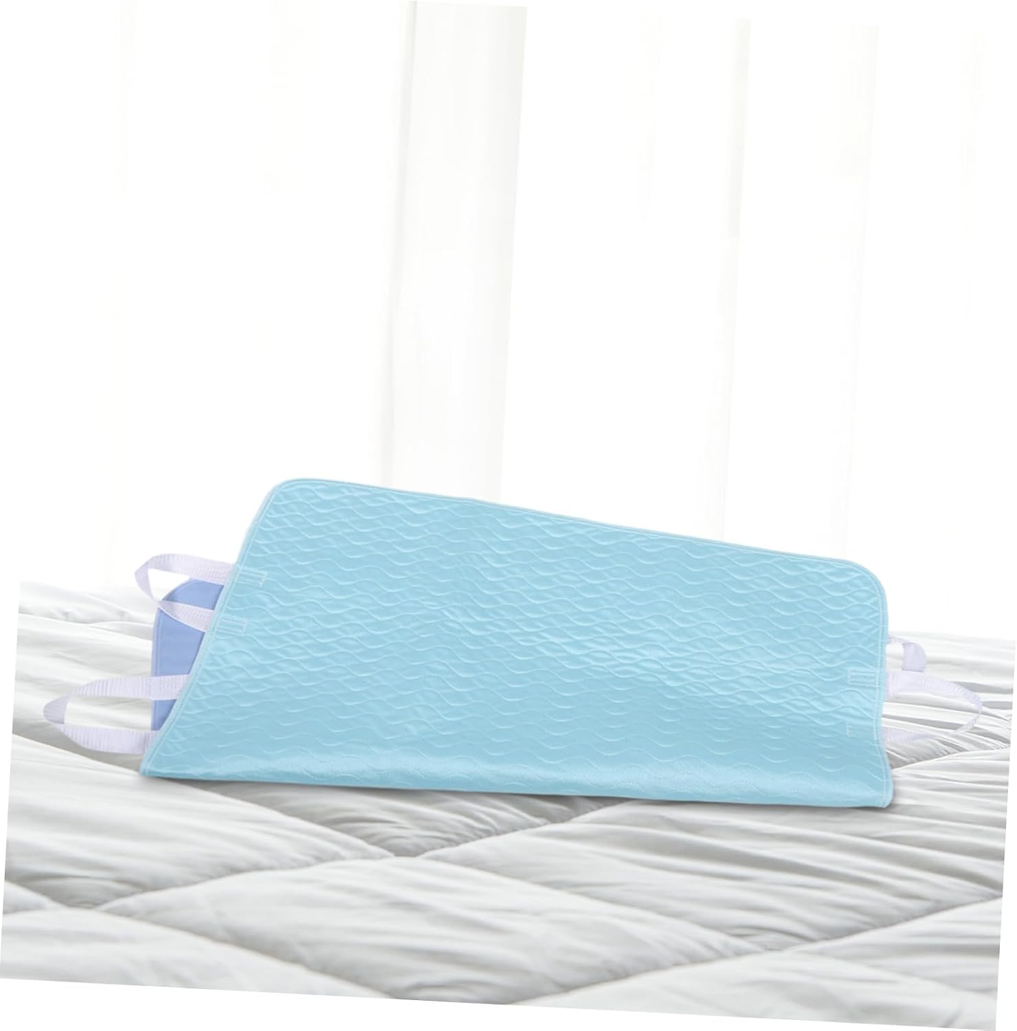 Washable Bed Pads for Incontinence Reusable Protective with Handles Absorbent Design for Adults for Home