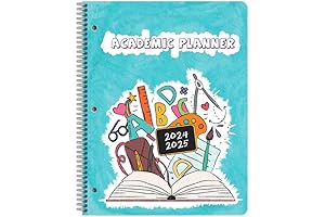 2024-2025 Academic School Year Dated Elementary Student Planner
