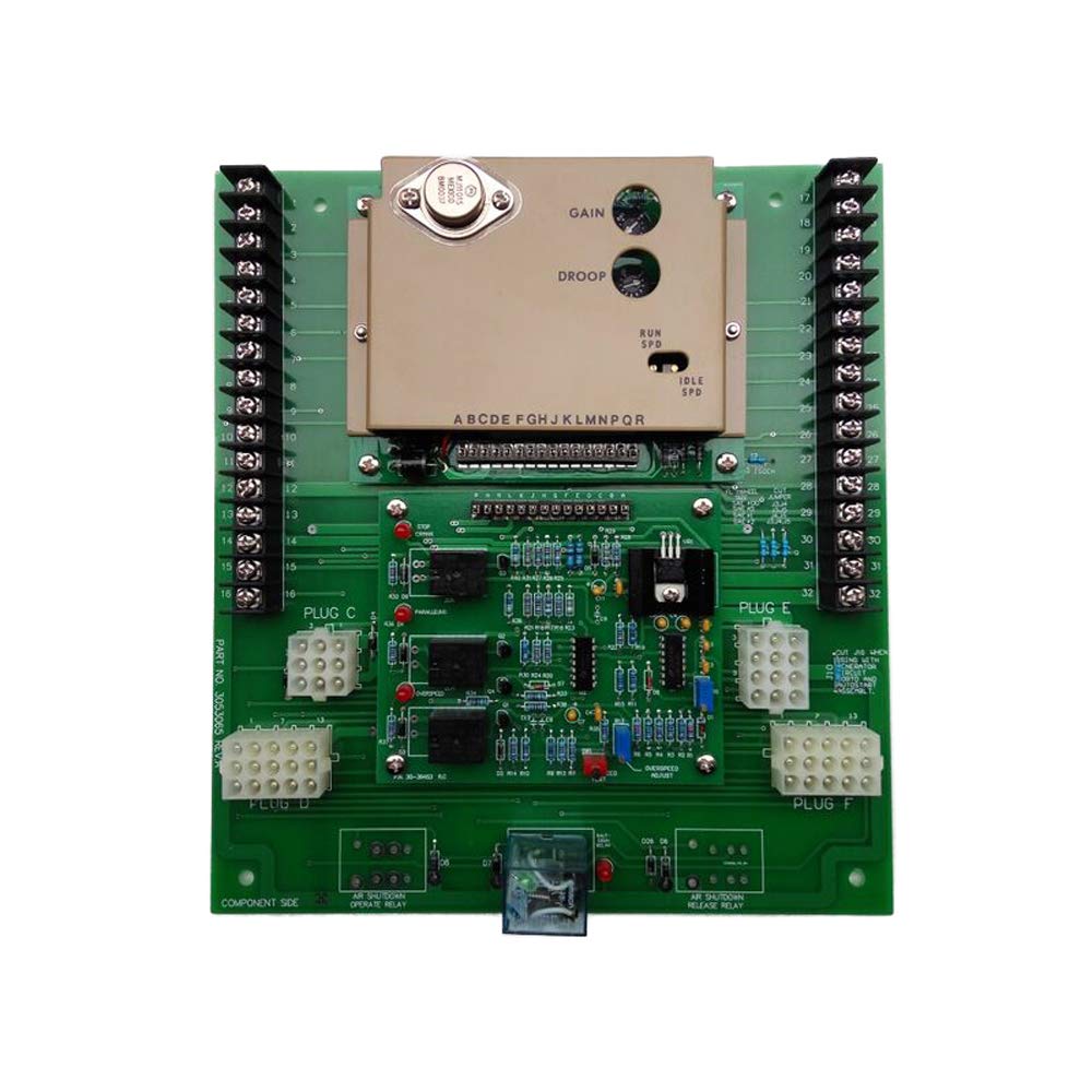 Knowtek Normal Open Generator Engine Speed Controller Assembly: 3032733+3036453+3030256