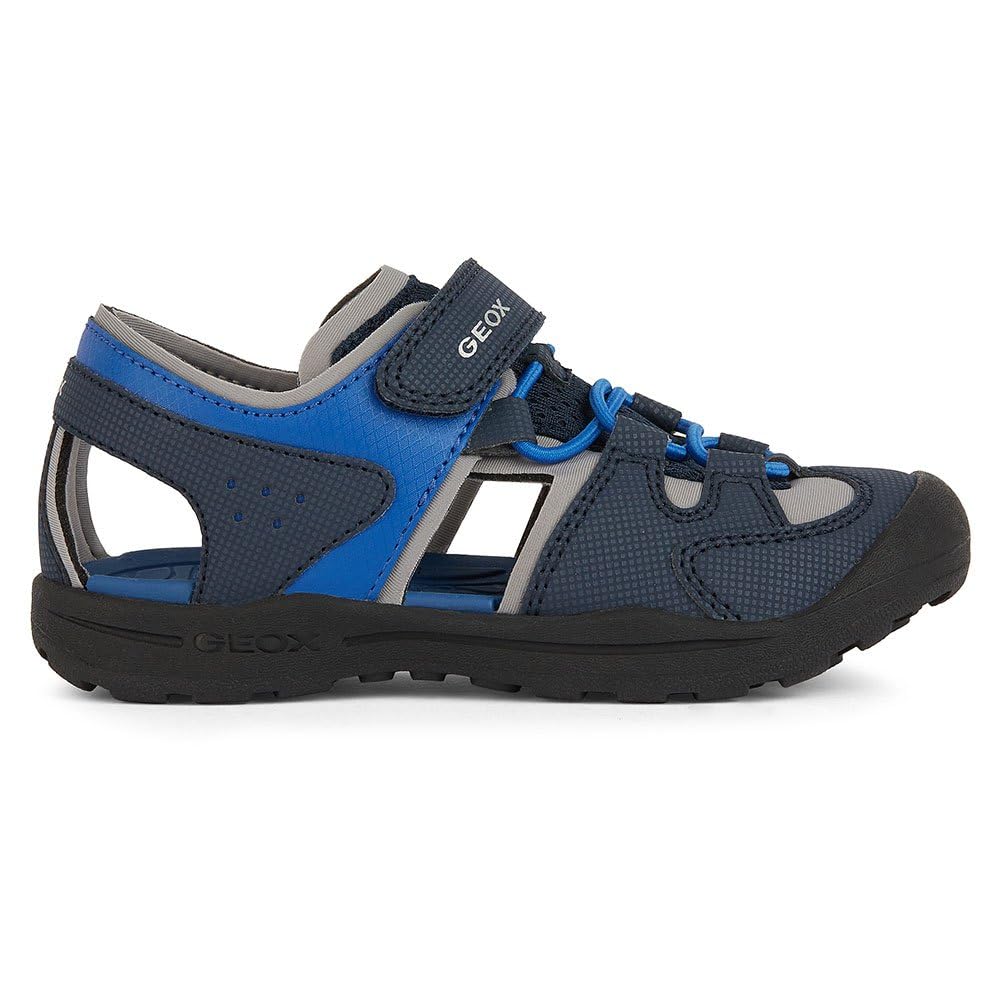 Geox J Vaniett Boy A Sandal, Navy Royal, 5 UK