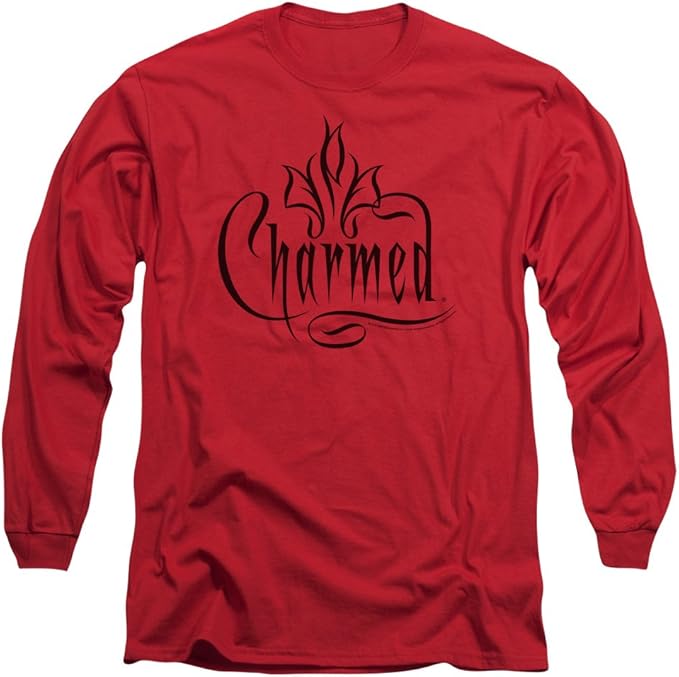 Amazon.com: Charmed Charmed Logo Unisex Adult Long-Sleeve T Shirt for ...