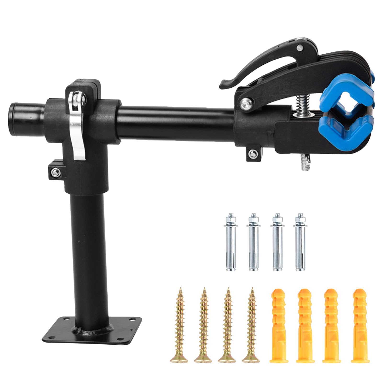 Fahrrad Montageständer, Fahrrad Reparaturständer Bis 30 KG, Höhenverstellbar, Klemmkopf 360° Drehbar, Fahrradmontageständer für Rennrad, Mountainbike