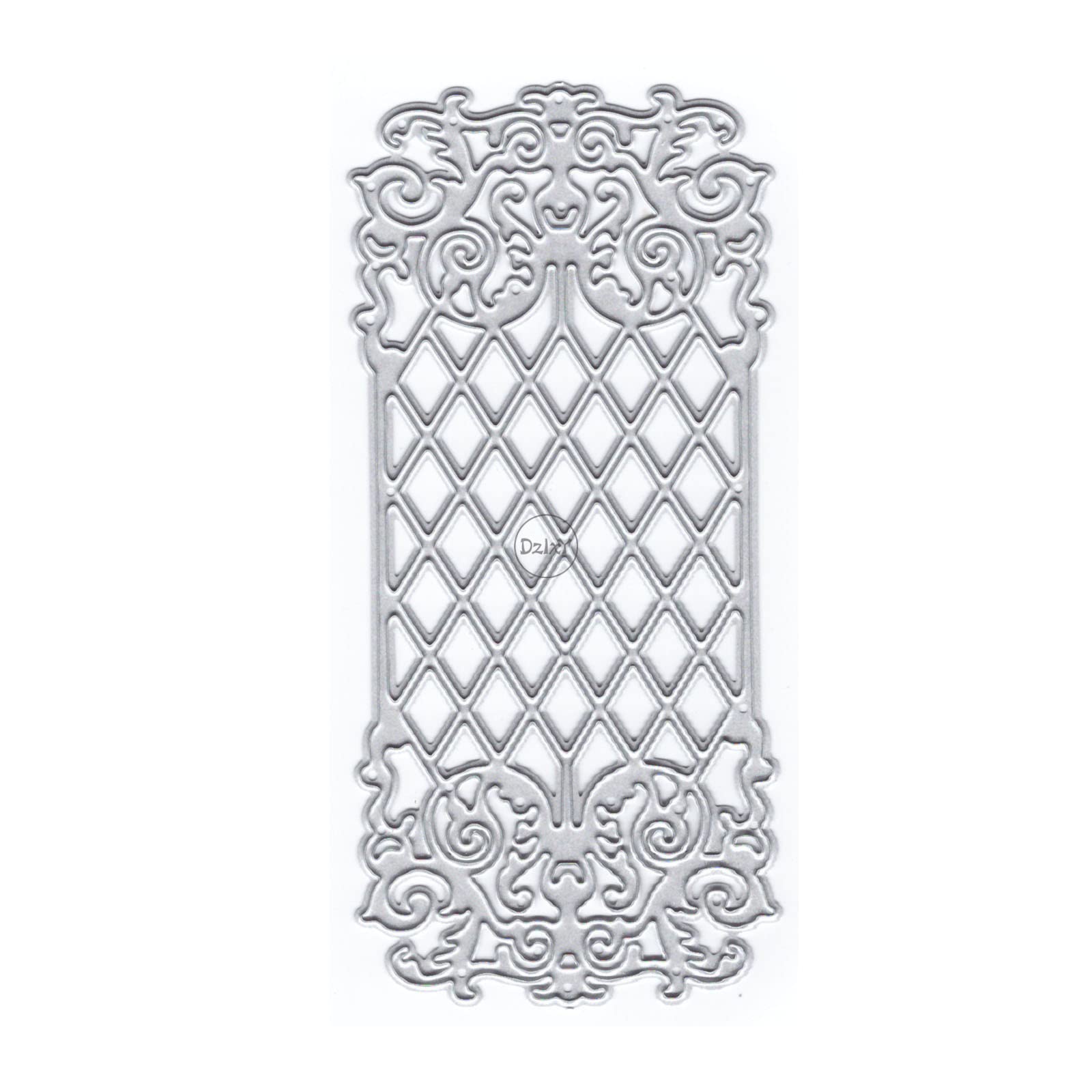 DzIxY Antique Lace Border Metal Cutting Dies for Card Making Kit Embossing Paper Die Cuts Scrapbook Machine Stencils Storage Pockets Supplies โ image 1