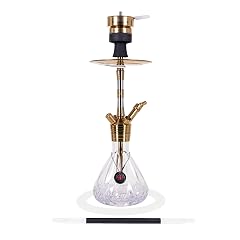 Amy Deluxe German hookah shisha set ss34 02 Fusion Kite S gold-transparent