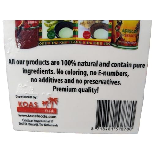 Miniatura 4 de Pounded Yam Instant 8.8 LB Cubo  Iyan Ado  Auténtico, africano de calidad premium con ñame real  100% natural por African Beauty